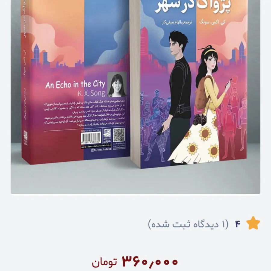 کتاب پژواک در شهر
