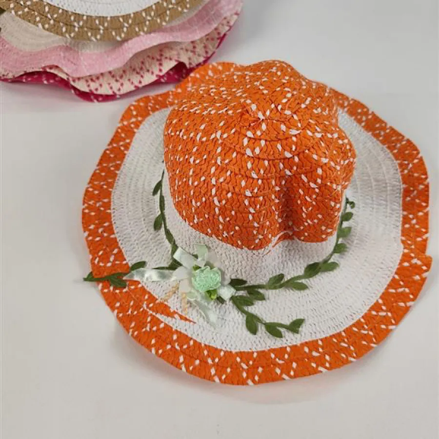کلاه حصیری دخترونه