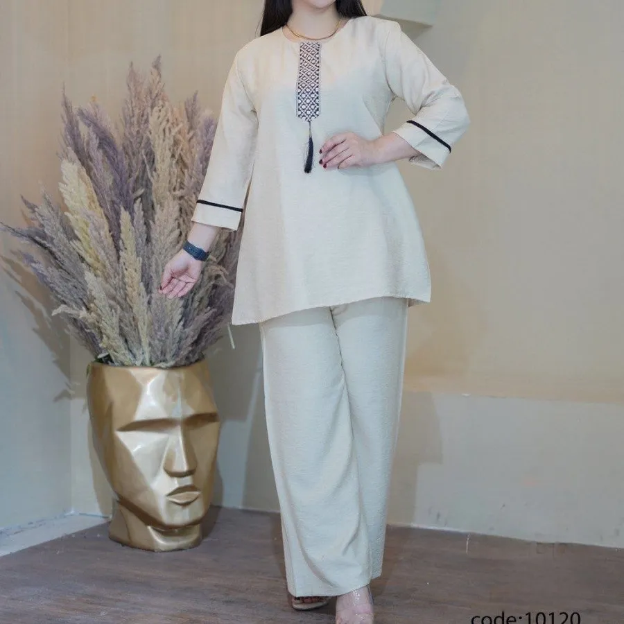 ست تونیک و شلوار زنانه