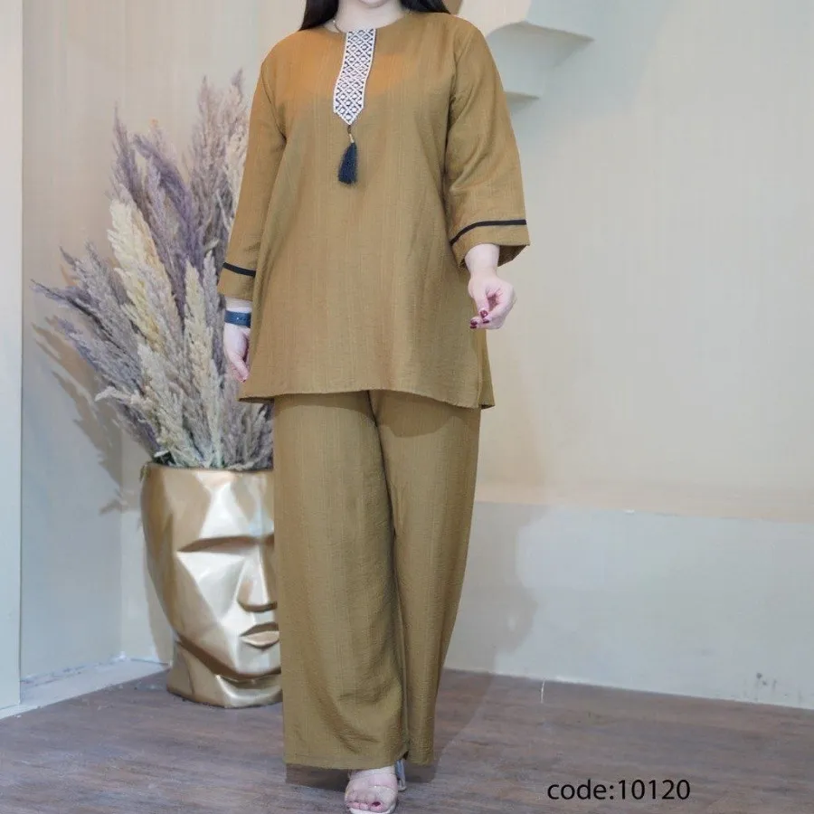 ست تونیک و شلوار زنانه