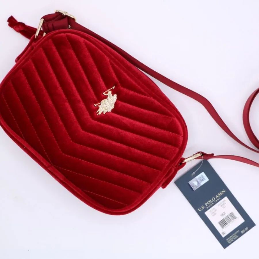 کیف مخملی US POLO