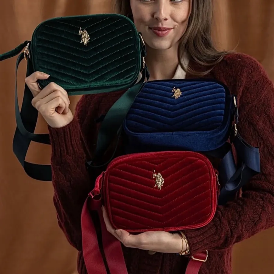 کیف مخملی US POLO