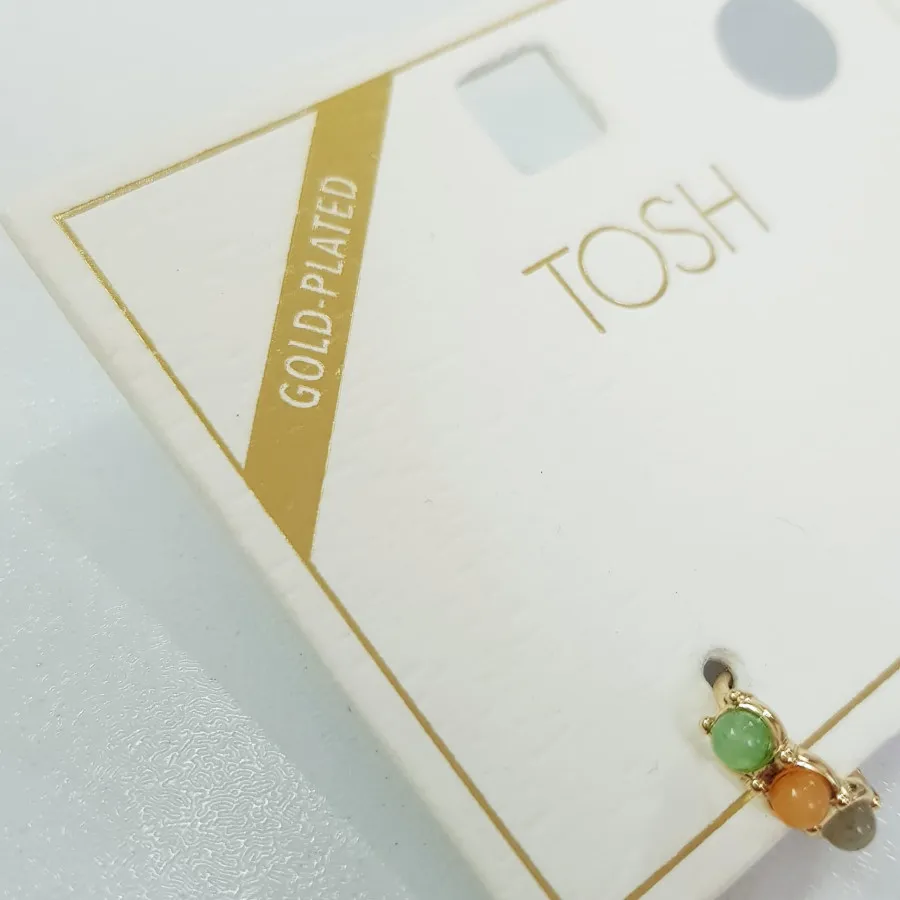گوشواره آبکاری طلا TOSH