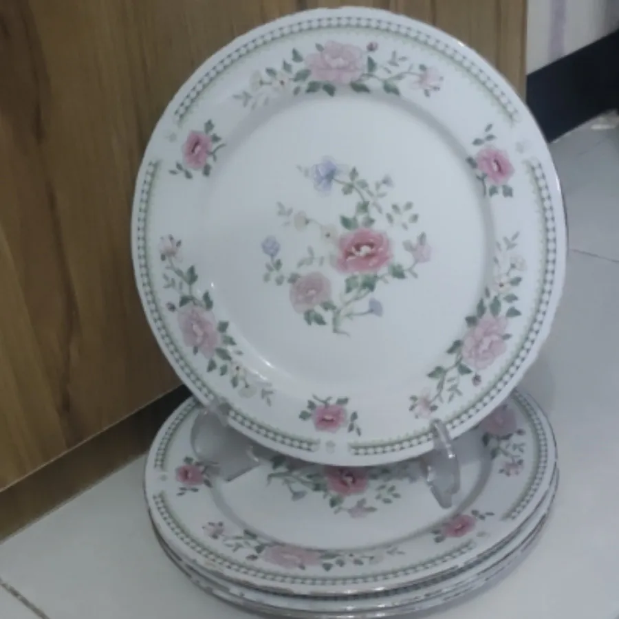 بشقاب بزرگ قدیمی گل ترمه