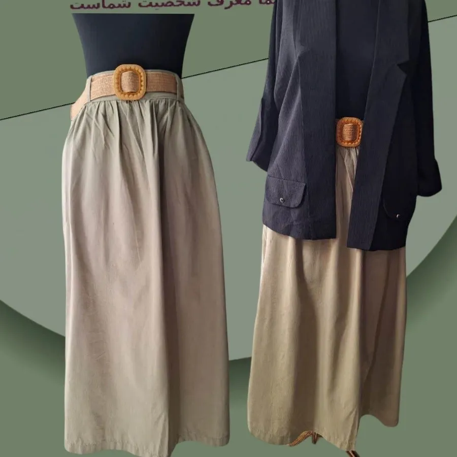 دامن لینن