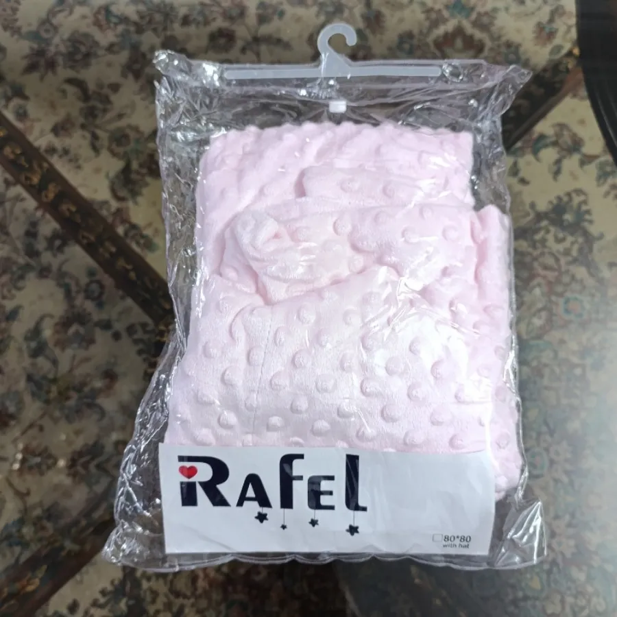 پتو دورپیچ نوزادی مخمل