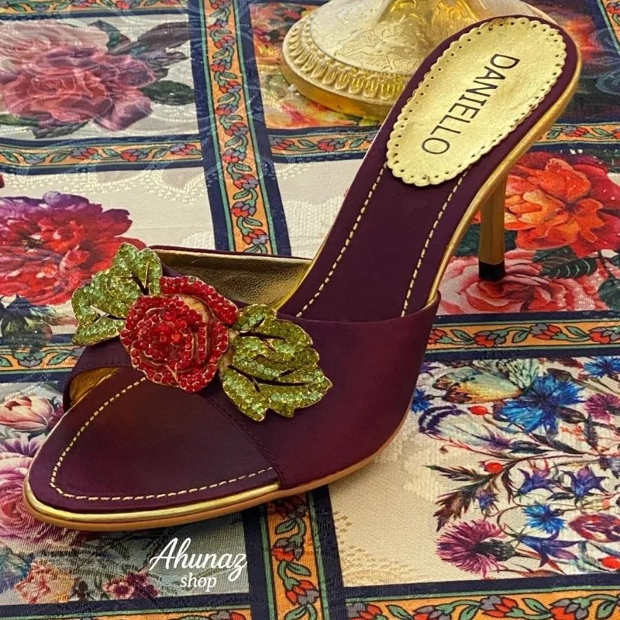 کفش مجلسی بنفش
