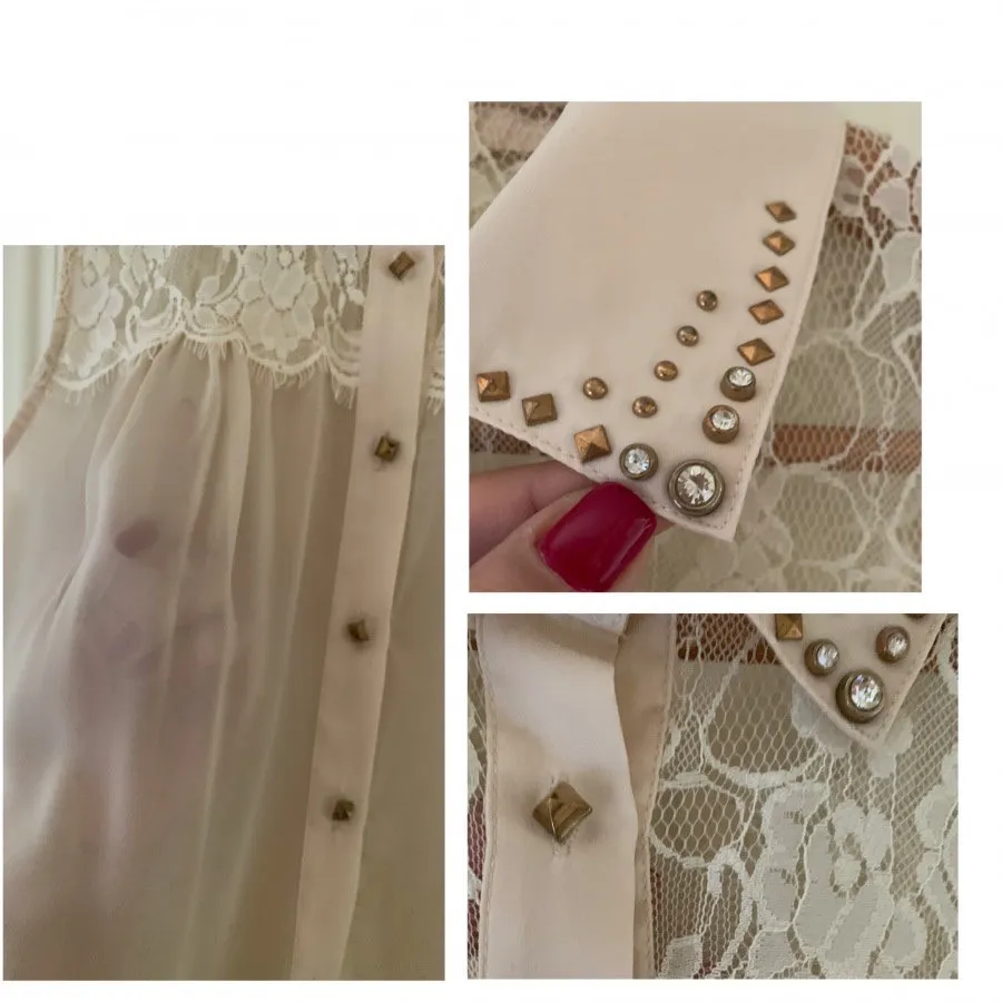 تاپ حریر و دانتل