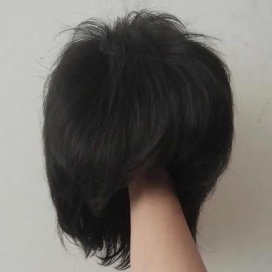کلاه گیش فشن مشکی کوتاه