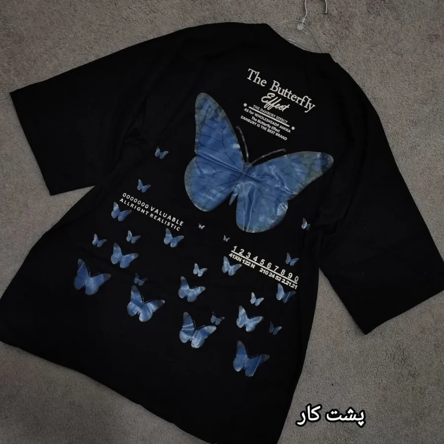 تیشرت لانگ پروانه