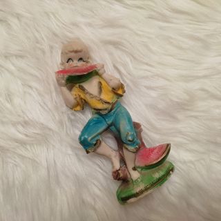 مجسمه پسربچه روسی امضادار