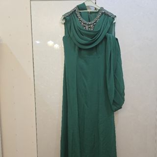 پیراهن مجلسی سنگ دوزی شده