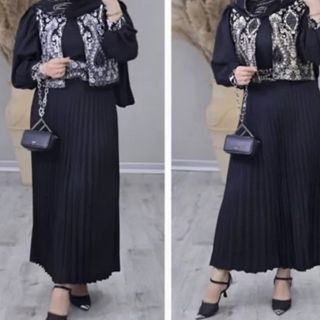 ست ژیله و پیراهن پلیسه