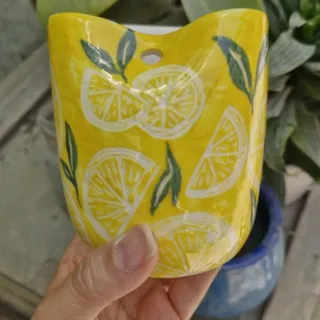 لیوان سفالی شربت خوری
