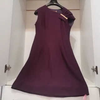 لباس مجلسی بنفش کوتاه