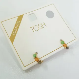 گوشواره آبکاری طلا TOSH