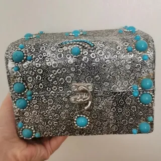جا جواهری فیروزه آبی کوب