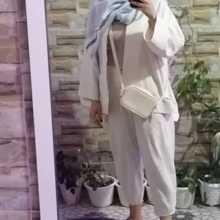 ست کت شلوار لینن شال