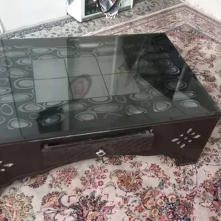 میز جلومبلی چوبی