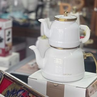 قوری کتری لعابی ترک