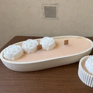 شمع گل