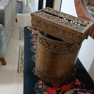 ست سطل و جا دستمال