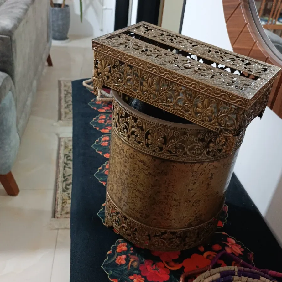 ست سطل و جا دستمال