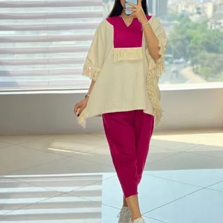 ست پانچ و شلوار