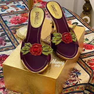 کفش مجلسی بنفش