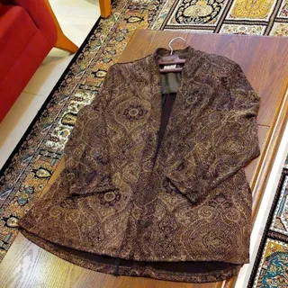 کت سنتی تماما نگین کوبی