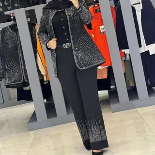 کت و شلوار ابریشم