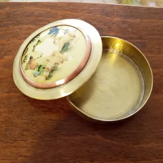 جا جواهری برنجی آنتیک