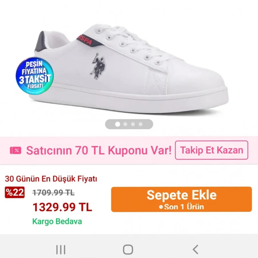 کفشU.S POLO ASSN