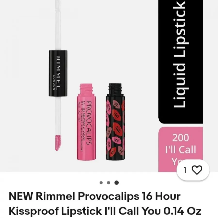 رژلب2در1برندRIMMEL LONDON