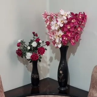 گلدان‌ چوبی تایلندی