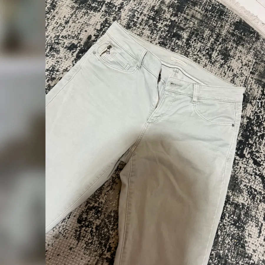 شلوار راسته کتان