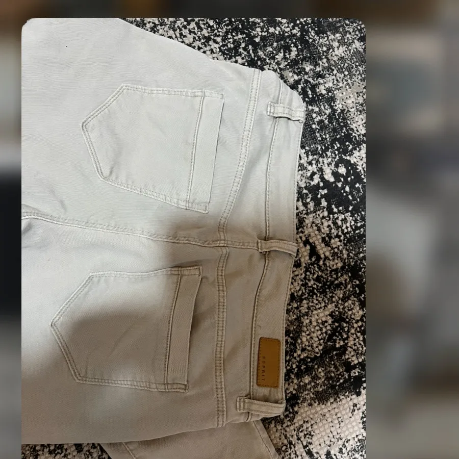 شلوار راسته کتان