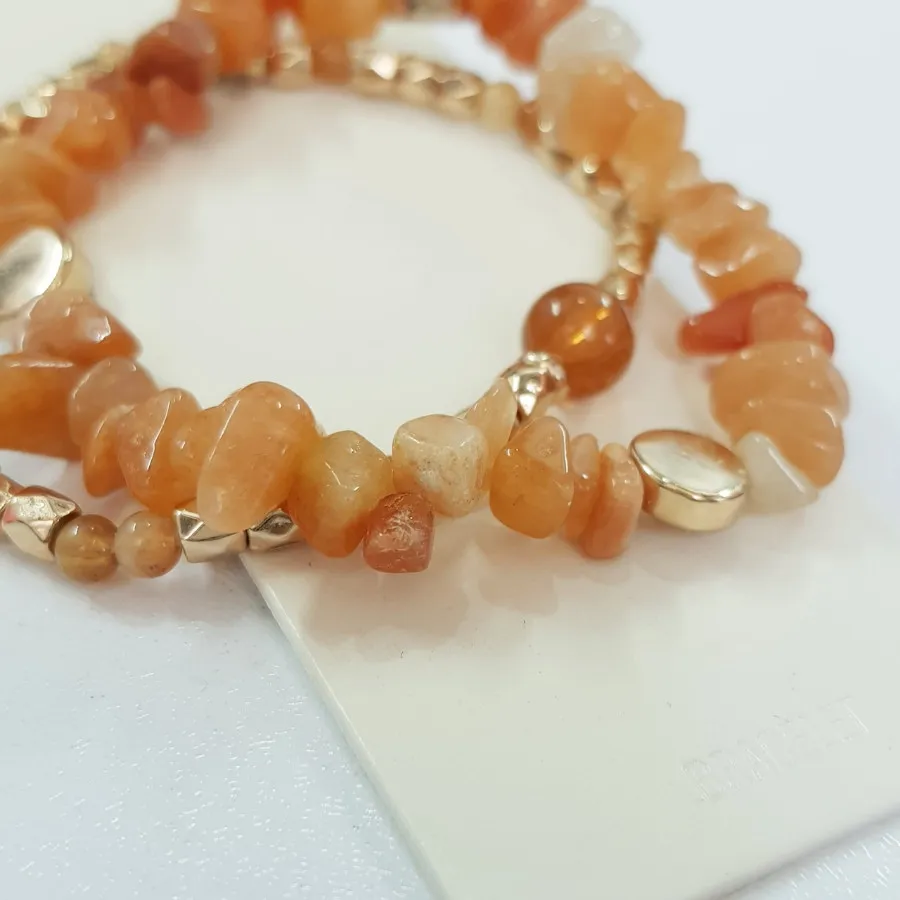 پک دستبند سنگ طبیعی اصل