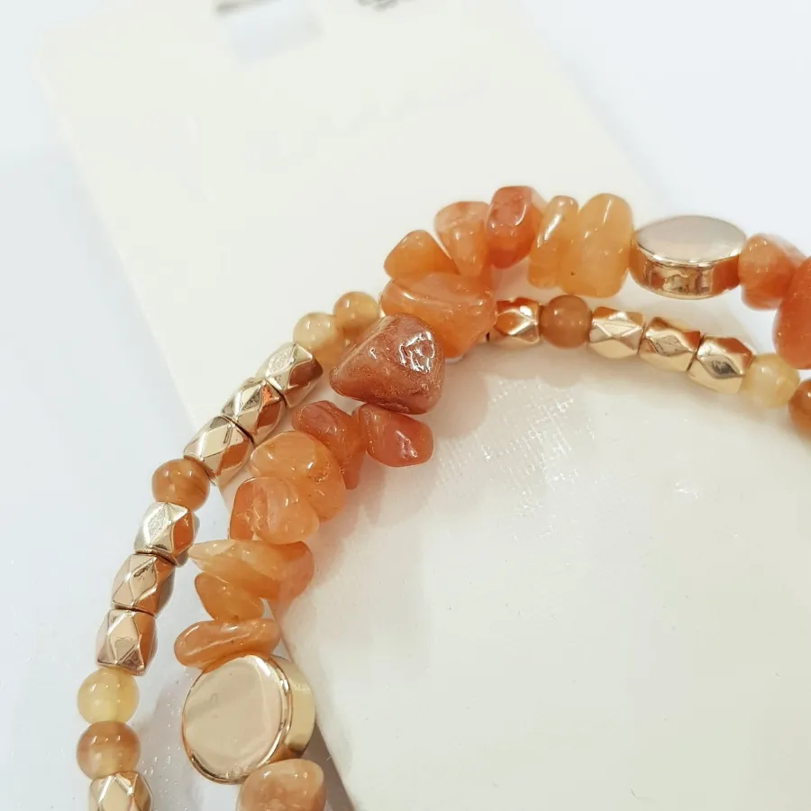 پک دستبند سنگ طبیعی اصل