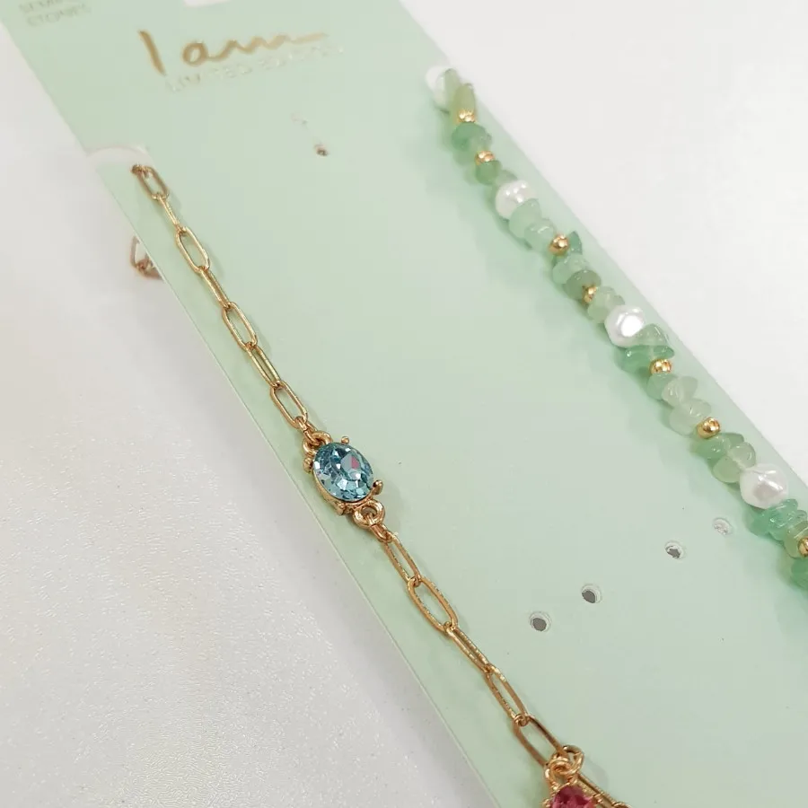 گردنبند سنگ آونتورین اصل