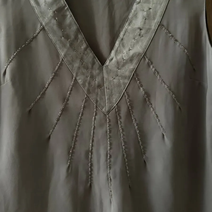شومیز H&M طوسی مجلسی
