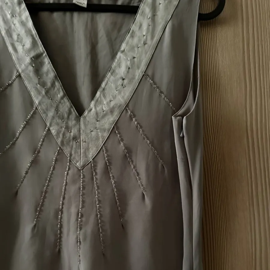 شومیز H&M طوسی مجلسی