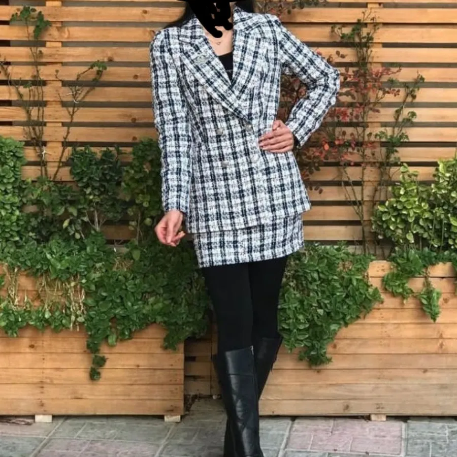 کت ودامن  مجلسی آستردار