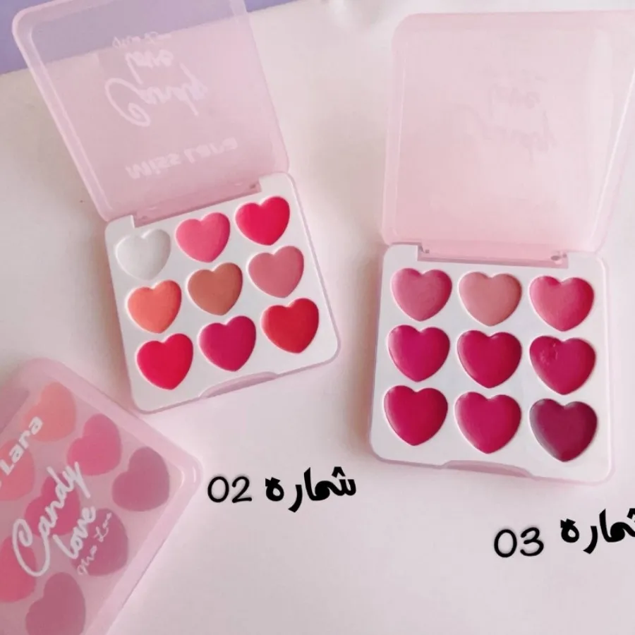 پالت رژ لب