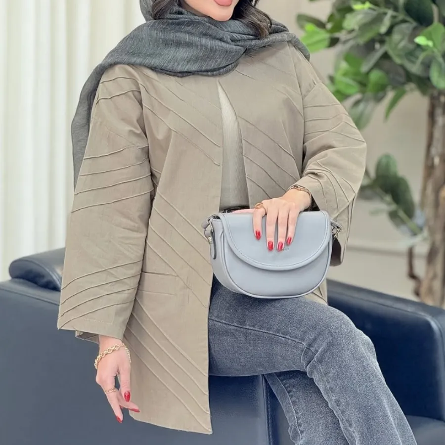 مانتو برش دار بغل چاک
