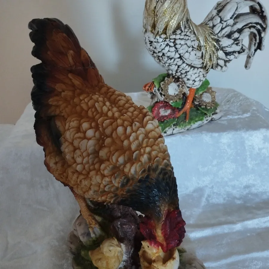 دکوری مرغ و خروس
