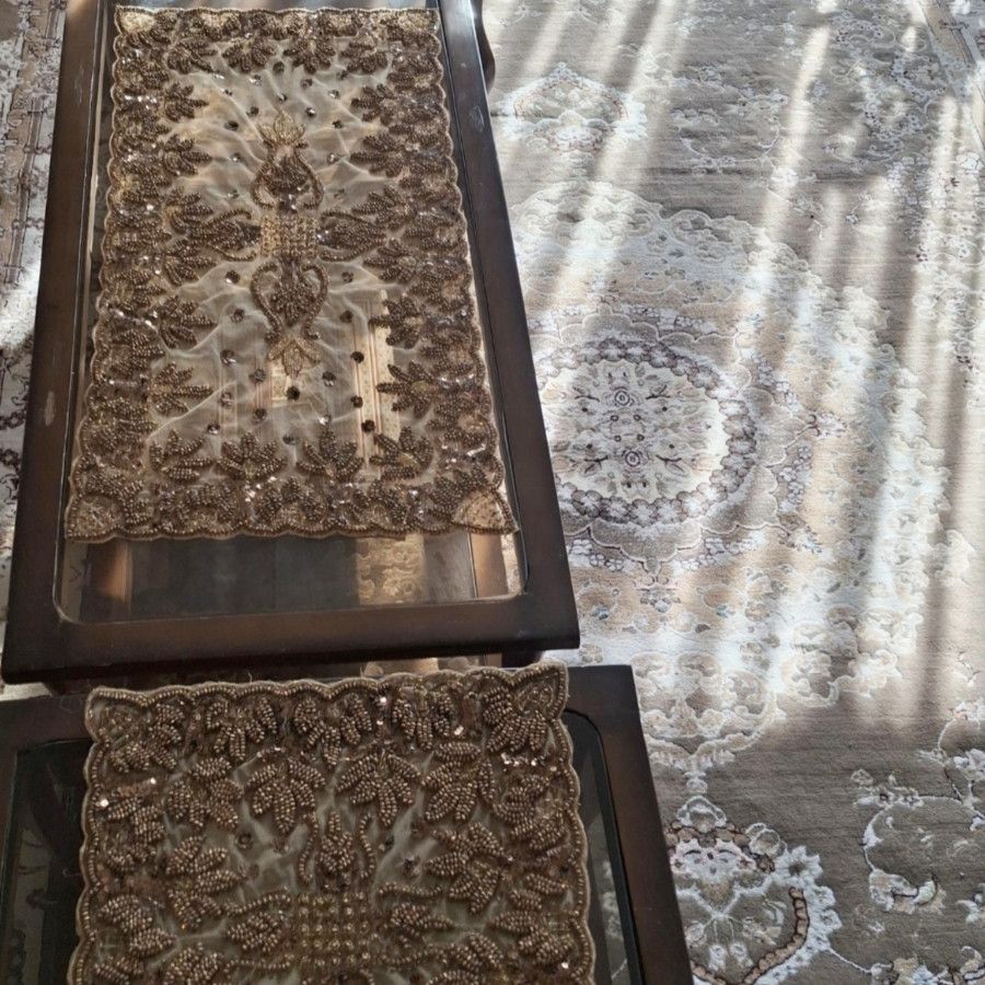 رومیزی هندی جادستمال
