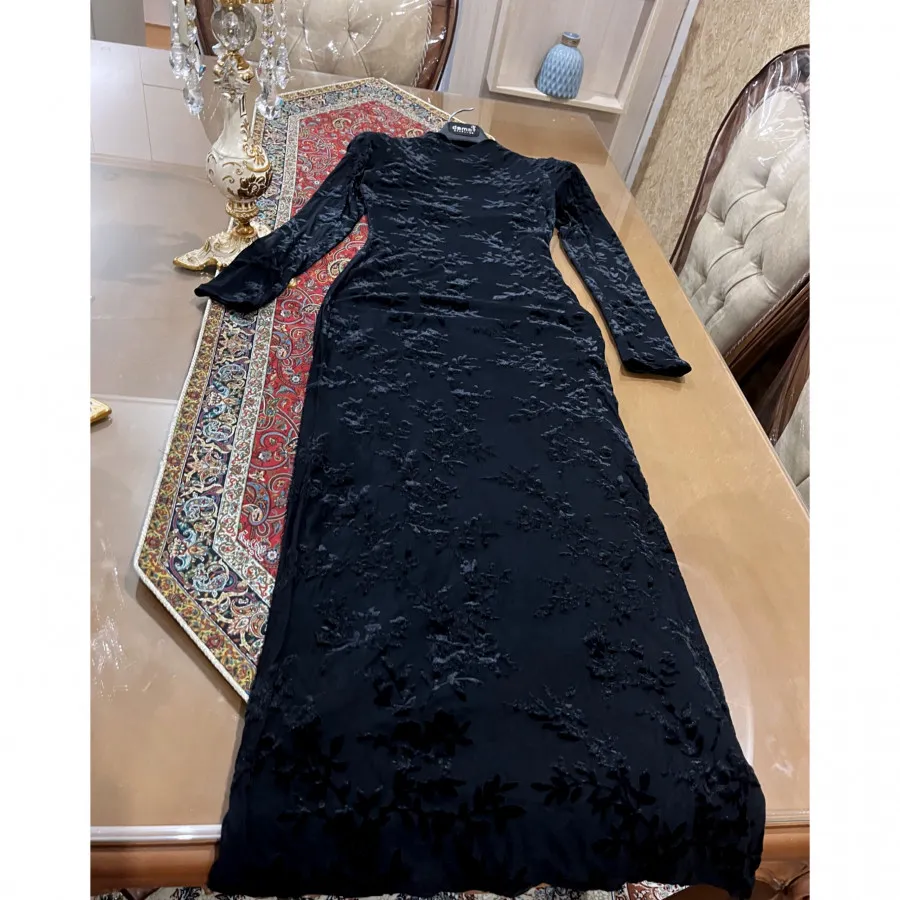 پیرآهن مخمل ماکسی
