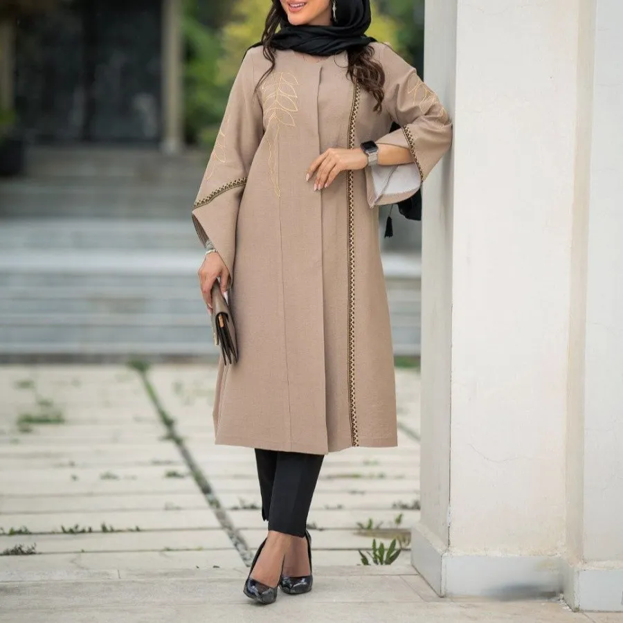 مانتو گلدوزی رویسا