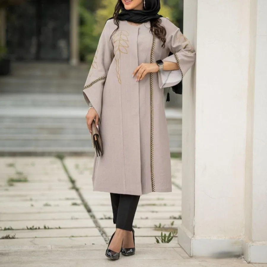 مانتو گلدوزی رویسا
